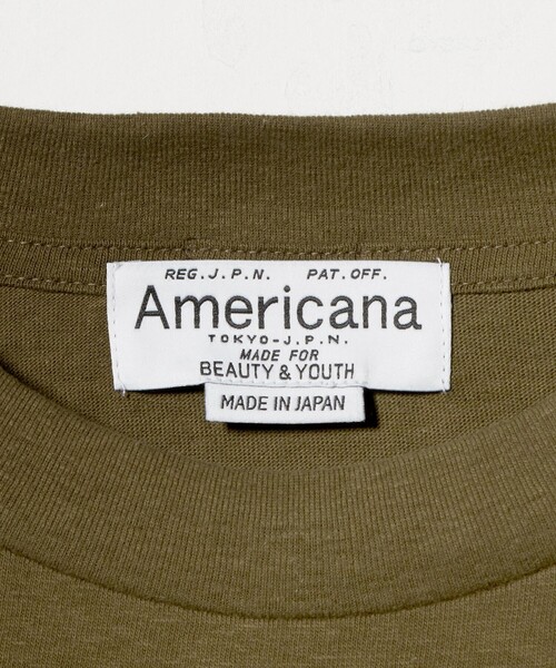 AMERICANAスウェット&ハーフネック ロングスリーブTシャツ SALON adam et rope'｜【Americana(アメリカーナ