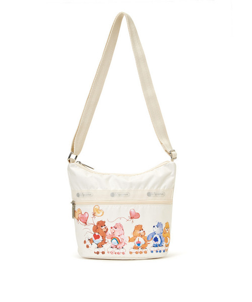 LeSportsac(レスポートサック)の「MINI BUCKET SHOULDER BAG ケアベアローラースケート(ショルダーバッグ・レディース・ホワイト・FREE)」の7枚目の写真