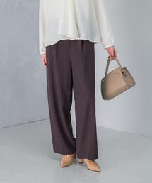 URBAN RESEARCH ROSSO WOMEN | イージーケアウーステッドストレートパンツ(その他パンツ)