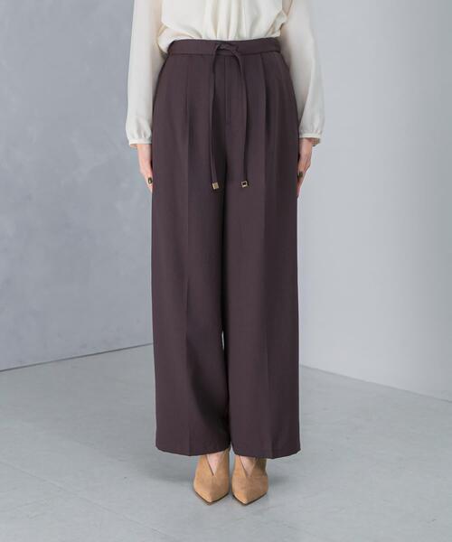 セール】イージーケアウーステッドストレートパンツ（その他パンツ