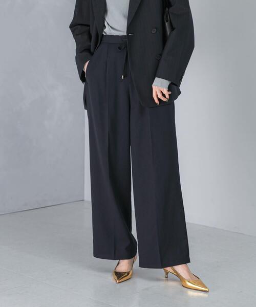 セール】イージーケアウーステッドストレートパンツ（その他パンツ