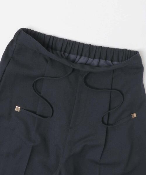 URBAN RESEARCH ROSSO WOMEN（アーバンリサーチ　ロッソ）の「イージーケアウーステッドストレートパンツ（その他パンツ・レディース・バーガンディー/ネイビー・36/38）」の18枚目の写真