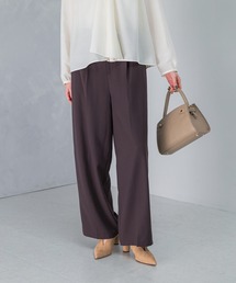 URBAN RESEARCH ROSSO WOMEN | イージーケアウーステッドストレートパンツ(その他パンツ)