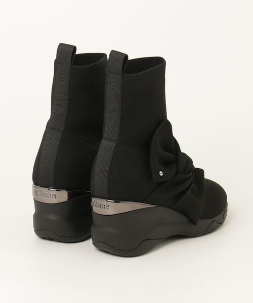 セール】【撥水加工】ニットショートブーツ（ブーツ）｜+diana（プラス