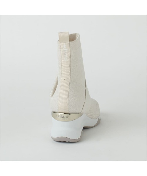 セール】【撥水加工】ニットショートブーツ（ブーツ）｜+diana（プラス