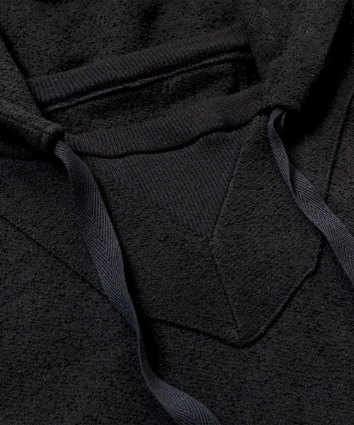 meanswhile（ミーンズワイル）の「Mexican Hooded Sweatshirt（パーカー・メンズ・ブラック/ナチュラル・2(M)/3(L)）」の10枚目の写真