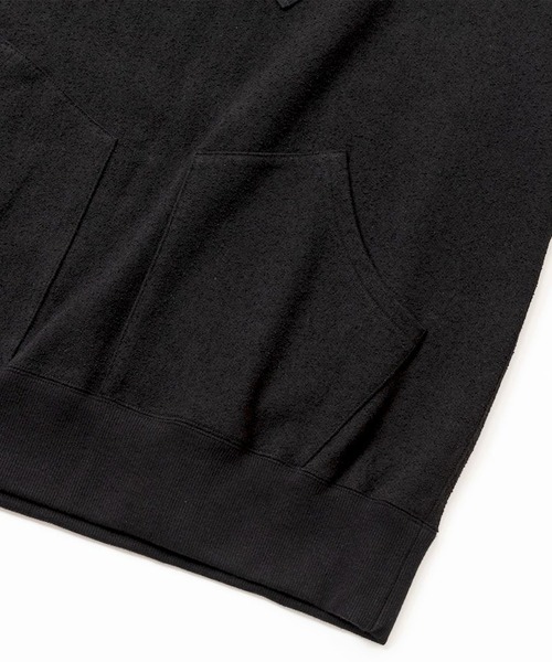 meanswhile（ミーンズワイル）の「Mexican Hooded Sweatshirt（パーカー・メンズ・ブラック/ナチュラル・2(M)/3(L)）」の11枚目の写真