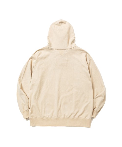 meanswhile（ミーンズワイル）の「Mexican Hooded Sweatshirt（パーカー・メンズ・ブラック/ナチュラル・2(M)/3(L)）」の3枚目の写真