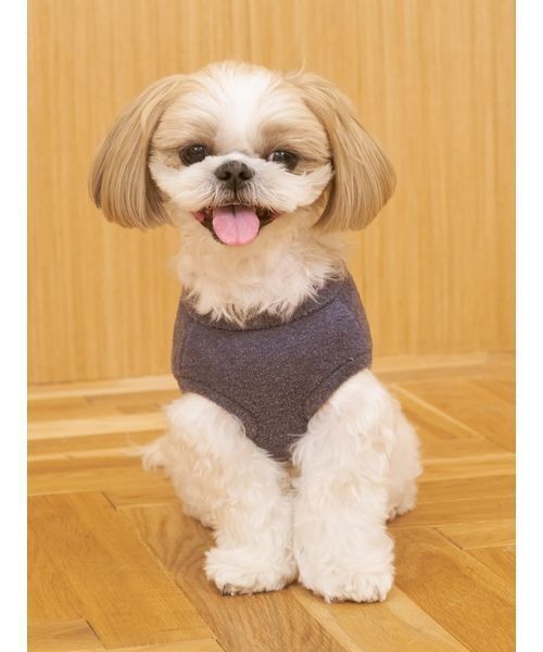 gelato pique（ジェラートピケ）の「【CAT&DOG】ベアジャガードプルオーバー（ペットウェア・レディース・ピンク/オフホワイト/ネイビー・S/L/M）」の5枚目の写真