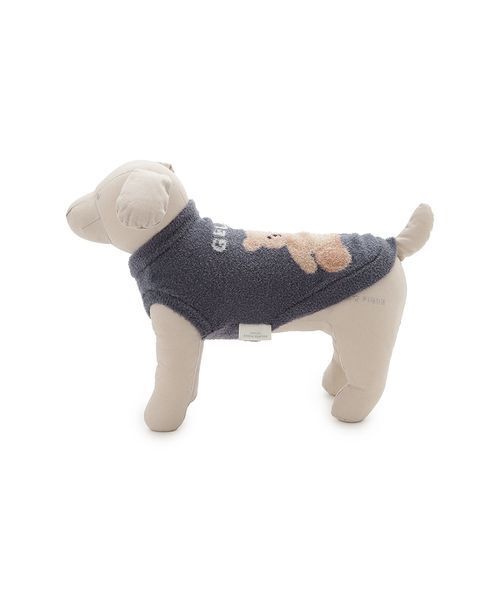 gelato pique（ジェラートピケ）の「【CAT&DOG】ベアジャガードプルオーバー（ペットウェア・レディース・ピンク/オフホワイト/ネイビー・S/L/M）」の14枚目の写真