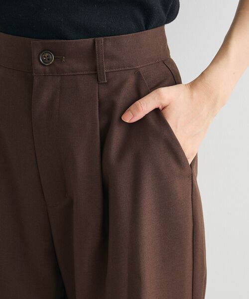 CRAFT STANDARD BOUTIQUE（クラフトスタンダードブティック）の「レイヤードデザインパンツ（その他パンツ・レディース・チャコールグレー/ブラウン/ベージュ・FREE）」の21枚目の写真