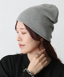 メンズのニットキャップ/ビーニー（グレー/灰色系）ファッション
