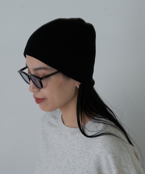 COLONY 2139（コロニートゥーワンスリーナイン）の「アクリルニット帽（ニットキャップ/ビーニー・レディース・ライトグレー/グレー/ブラック・FREE）」の12枚目の写真
