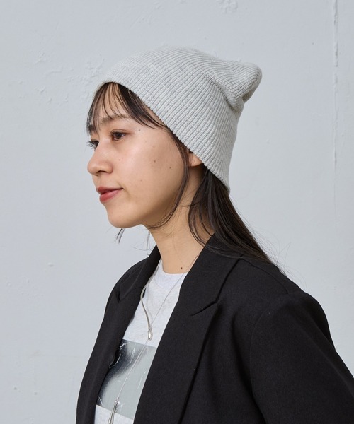 COLONY 2139（コロニートゥーワンスリーナイン）の「アクリルニット帽（ニットキャップ/ビーニー・レディース・ライトグレー/グレー/ブラック・FREE）」の17枚目の写真