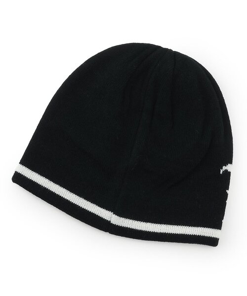 LOVETOXIC（ラブトキシック）の「【LTXC】ジャガードビーニー（ニットキャップ/ビーニー・キッズ・ブラック/オフホワイト・F）」の3枚目の写真