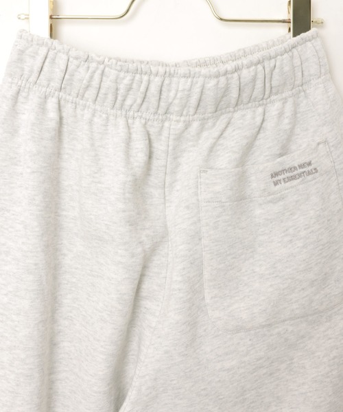 ANME（アンメ）の「後ろポケットロゴ刺繍スウェットカーブパンツ（スウェットパンツ・レディース・オフホワイト/ブラック/オートミール/ブラウン・L/M）」の7枚目の写真