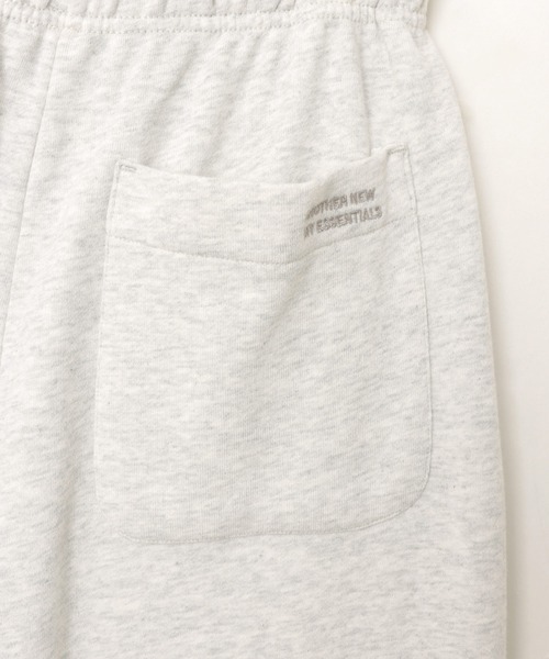 ANME（アンメ）の「後ろポケットロゴ刺繍スウェットカーブパンツ（スウェットパンツ・レディース・オフホワイト/ブラック/オートミール/ブラウン・L/M）」の10枚目の写真