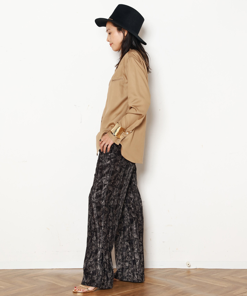 AP STUDIO(エーピーストゥディオ)の「【COUTURE D'ADAM/クチュールドアダム】Rayon Ranch Shirt(シャツ/ブラウス・レディース・ベージュ・FREE)」の9枚目の写真