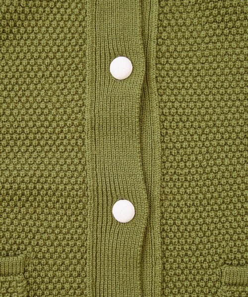 ポップコーン編みノーカラージャケット（その他アウター）｜LA MARINE