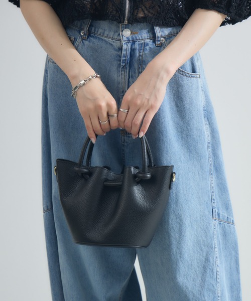 Paradise Picnic（パラダイスピクニック）の「MILLELA FIRENZE ミニハンドバッグ（ハンドバッグ・レディース・ブラック/ピンク/ベージュ・FREE）」の6枚目の写真