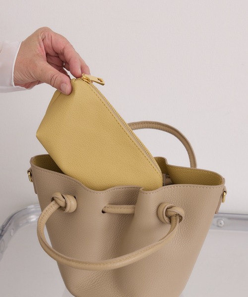 Paradise Picnic（パラダイスピクニック）の「MILLELA FIRENZE ミニハンドバッグ（ハンドバッグ・レディース・ブラック/ピンク/ベージュ・FREE）」の19枚目の写真