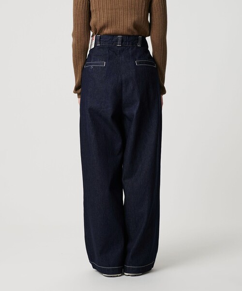 BIG MAC（ビッグマック）の「【別注】＜BIG MAC＞デニムワイドパンツ（デニムパンツ・レディース・ロイヤルブルー・S/M）」の5枚目の写真