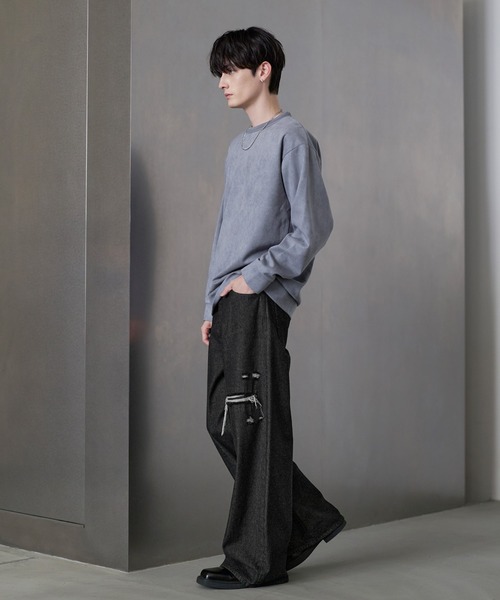 Buyer's Select/ポリスウェードクルーネックトレーナー（スウェット