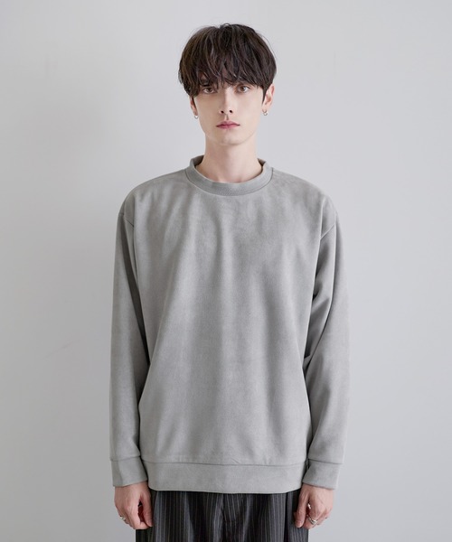 Buyer's Select/ポリスウェードクルーネックトレーナー（スウェット