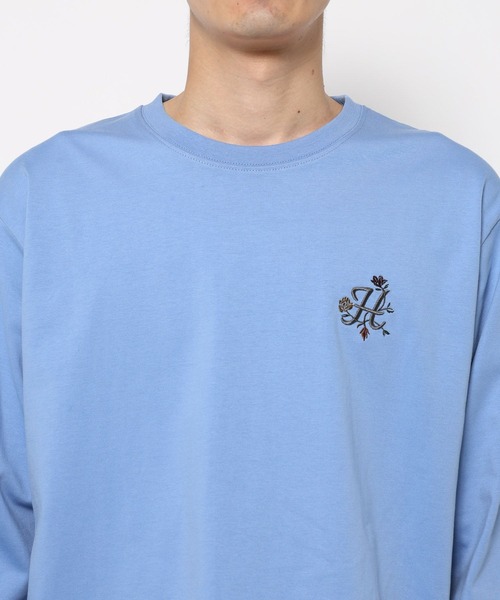 HARE（ハレ）の「フローラルハレロゴカット(HARE)（Tシャツ/カットソー・メンズ・ホワイト/ブラック/ブルー・FREE）」の13枚目の写真