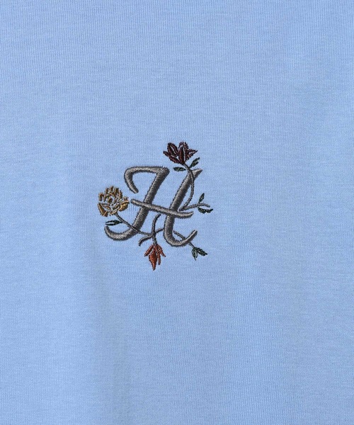 HARE（ハレ）の「フローラルハレロゴカット(HARE)（Tシャツ/カットソー・メンズ・ホワイト/ブラック/ブルー・FREE）」の19枚目の写真