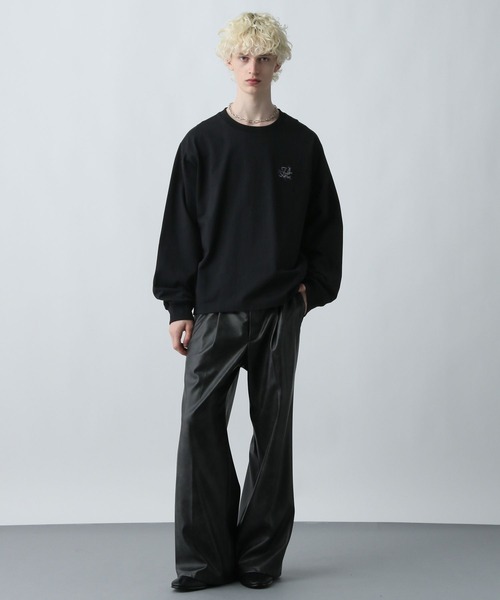 HARE（ハレ）の「フローラルハレロゴカット(HARE)（Tシャツ/カットソー・メンズ・ホワイト/ブラック/ブルー・FREE）」の5枚目の写真