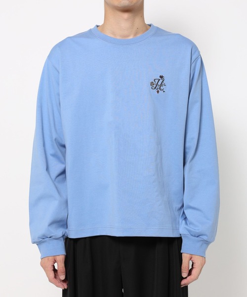 HARE（ハレ）の「フローラルハレロゴカット(HARE)（Tシャツ/カットソー・メンズ・ホワイト/ブラック/ブルー・FREE）」の10枚目の写真