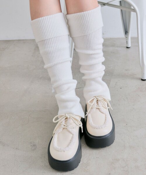 OLIVE des OLIVE（オリーブデオリーブ）の「厚底スノーシューズ（その他シューズ・レディース・アイボリー/キャメル・SMALL/LARGE/MEDIUM）」の22枚目の写真