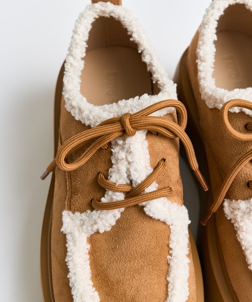 OLIVE des OLIVE（オリーブデオリーブ）の「厚底スノーシューズ（その他シューズ・レディース・アイボリー/キャメル・SMALL/LARGE/MEDIUM）」の10枚目の写真