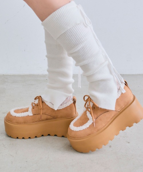 OLIVE des OLIVE（オリーブデオリーブ）の「厚底スノーシューズ（その他シューズ・レディース・アイボリー/キャメル・SMALL/LARGE/MEDIUM）」の13枚目の写真