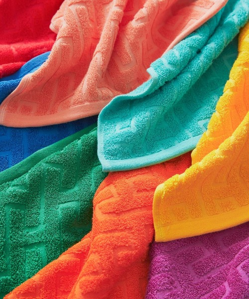 SMELLY（スメリー）の「TETO　SUPIMA COTTON HANDTOWEL（ハンカチ/ハンドタオル・レディース・ブルー/オレンジ系その他/ミント/イエロー/オレンジ/パープル系その他/グリーン/レッド・-）」の9枚目の写真