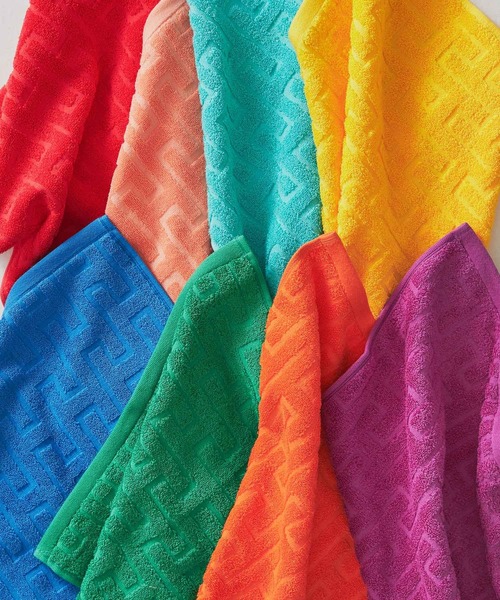 SMELLY（スメリー）の「TETO　SUPIMA COTTON HANDTOWEL（ハンカチ/ハンドタオル・レディース・ブルー/オレンジ系その他/ミント/イエロー/オレンジ/パープル系その他/グリーン/レッド・-）」の11枚目の写真