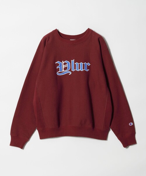 CHAMPION×BEAUTY&YOUTH＞パッチ スウェット（スウェット