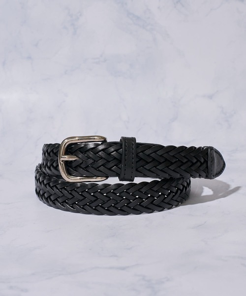 セール】【Saddler's/サドラーズ】レザーメッシュベルト（ベルト