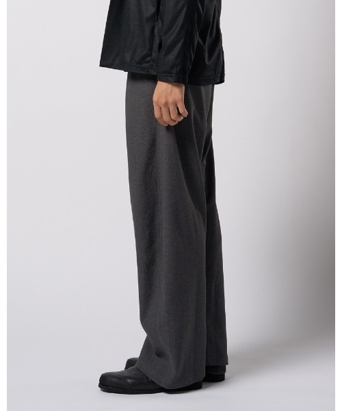 wjk（ダヴルジェイケイ）の「relax banana slacks（スラックス・メンズ・ブラック/チャコールグレー・SMALL/MEDIUM/LARGE/X-LARGE）」の7枚目の写真