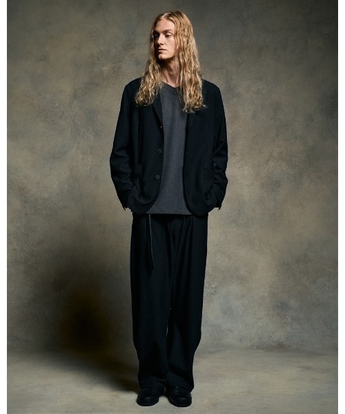 wjk（ダヴルジェイケイ）の「relax banana slacks（スラックス・メンズ・ブラック/チャコールグレー・SMALL/MEDIUM/LARGE/X-LARGE）」の11枚目の写真