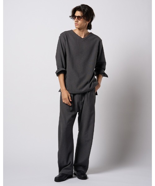 wjk（ダヴルジェイケイ）の「relax banana slacks（スラックス・メンズ・ブラック/チャコールグレー・SMALL/MEDIUM/LARGE/X-LARGE）」の17枚目の写真
