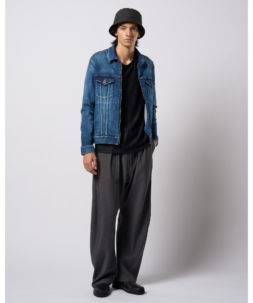 wjk（ダヴルジェイケイ）の「relax banana slacks（スラックス・メンズ・ブラック/チャコールグレー・SMALL/MEDIUM/LARGE/X-LARGE）」の21枚目の写真