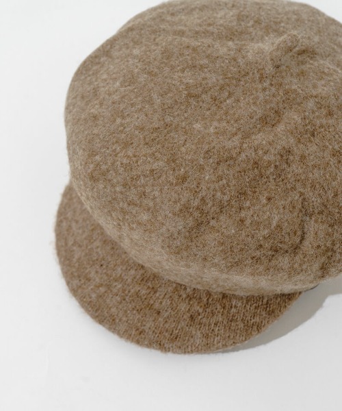 flower（フラワー）の「ウールライクキャスケット（キャスケット・レディース・ベージュ/グレー/アイボリー/ブラック・FREE）」の17枚目の写真