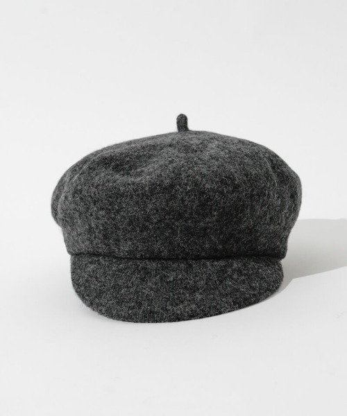 flower（フラワー）の「ウールライクキャスケット（キャスケット・レディース・ベージュ/グレー/アイボリー/ブラック・FREE）」の19枚目の写真