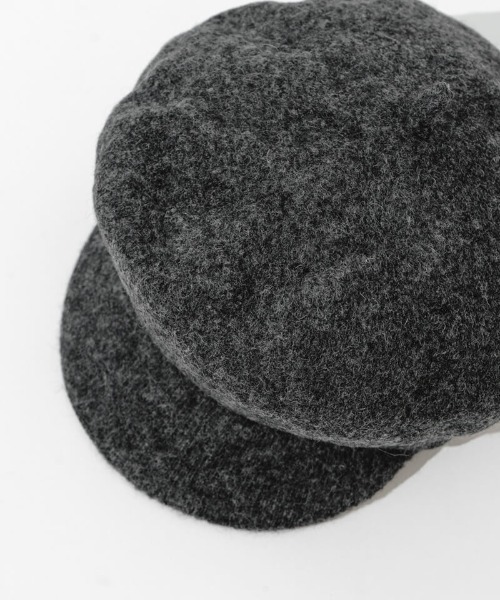 flower（フラワー）の「ウールライクキャスケット（キャスケット・レディース・ベージュ/グレー/アイボリー/ブラック・FREE）」の22枚目の写真