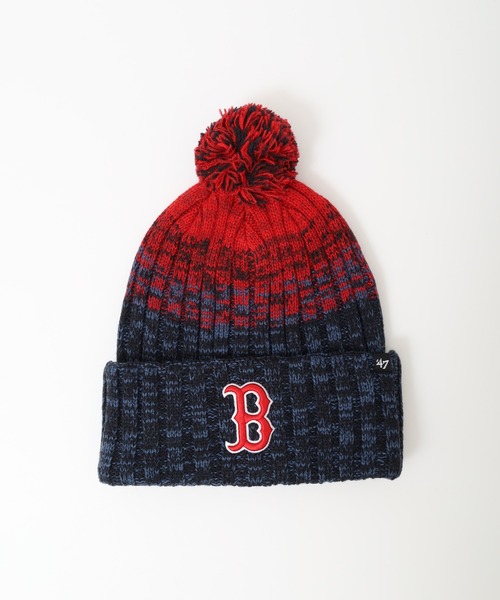 '47(フォーティーセブン)の「MLB公認 ’47BRAND ポンポン ニットキャップ(ニットキャップ/ビーニー・レディース・ブラック/ネイビー系/ダークグリーン/ブラック系/ネイビー/ロイヤルブルー・FREE)」の9枚目の写真