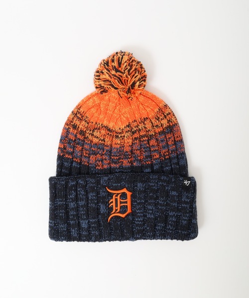 '47(フォーティーセブン)の「MLB公認 ’47BRAND ポンポン ニットキャップ(ニットキャップ/ビーニー・レディース・ブラック/ネイビー系/ダークグリーン/ブラック系/ネイビー/ロイヤルブルー・FREE)」の11枚目の写真