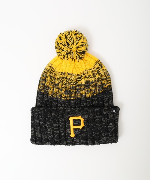 '47(フォーティーセブン)の「MLB公認 ’47BRAND ポンポン ニットキャップ(ニットキャップ/ビーニー・レディース・ブラック/ネイビー系/ダークグリーン/ブラック系/ネイビー/ロイヤルブルー・FREE)」の12枚目の写真