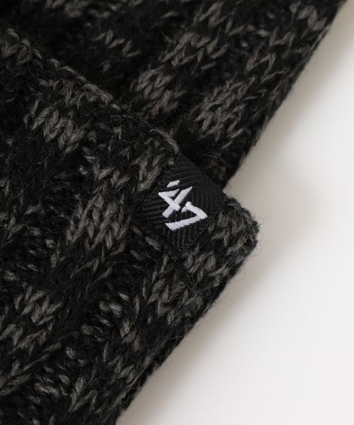 '47(フォーティーセブン)の「MLB公認 ’47BRAND ポンポン ニットキャップ(ニットキャップ/ビーニー・レディース・ブラック/ネイビー系/ダークグリーン/ブラック系/ネイビー/ロイヤルブルー・FREE)」の15枚目の写真